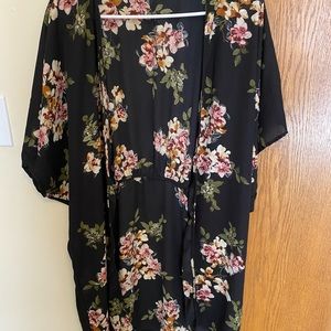 Floral kimono
